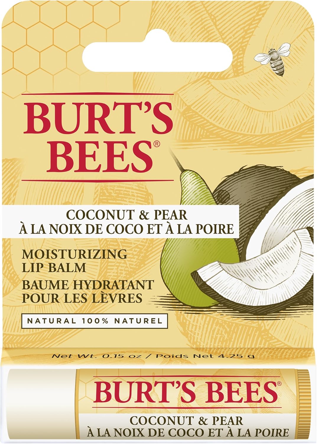 Burt`s Bees Coconut and Pear Lip Balm