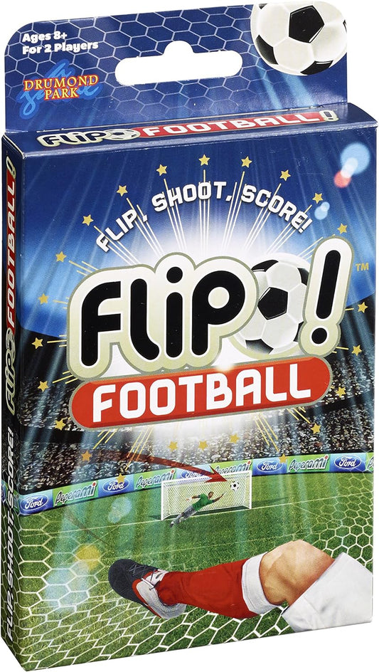 Drumond Park Flip Football | Children Card Action Game, Preschool Kids Card Based Game for Boys & Girls 8 Years and Up 1670