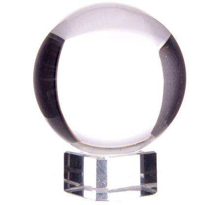 Crystal Ball with Glass Stand & Gift Box 5cm