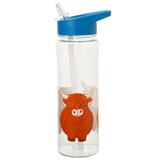 550ml Water Bottle Highland Coo Cow