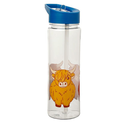 550ml Water Bottle Highland Coo Cow