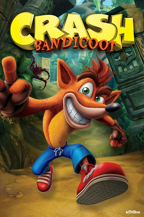 Crash Bandicoot Poster 200