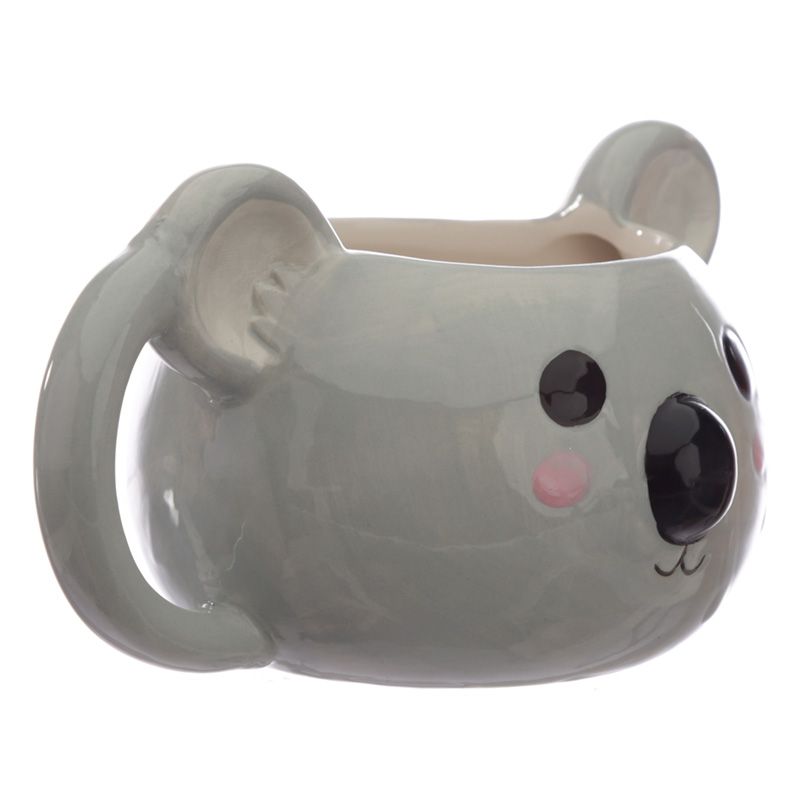 Adoramals Koala Head Ceramic Shaped Mug