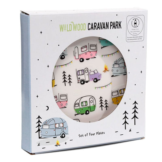 Wildwood Caravan Set of 4 RPET Picnic Plates