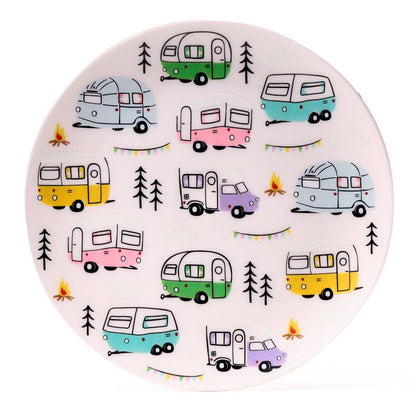 Wildwood Caravan Set of 4 RPET Picnic Plates