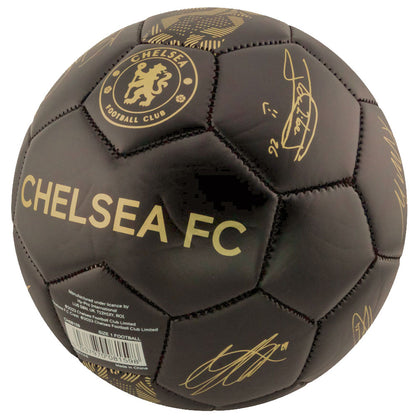 Chelsea FC Signature Gold Phantom Football Size 5