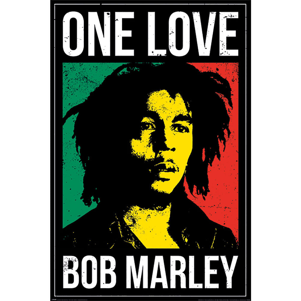 Bob Marley Poster One Love 117