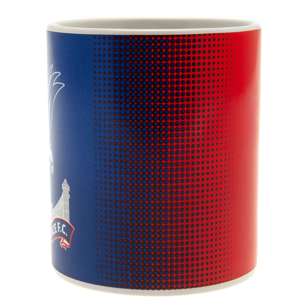 Crystal Palace FC Mug Halftone Design