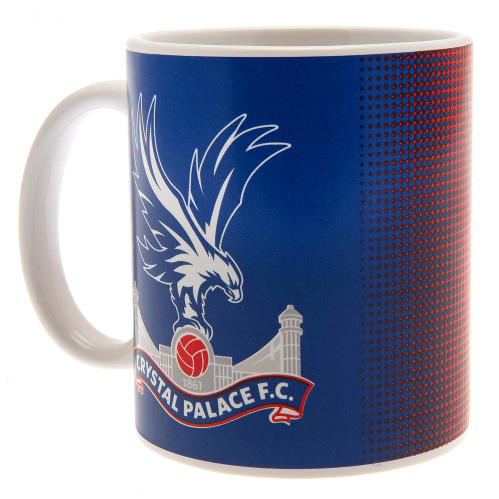 Crystal Palace FC Mug Halftone Design