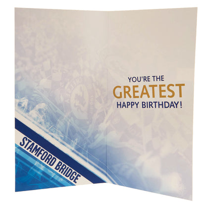 Chelsea FC No. 1 Dad Birthday Card