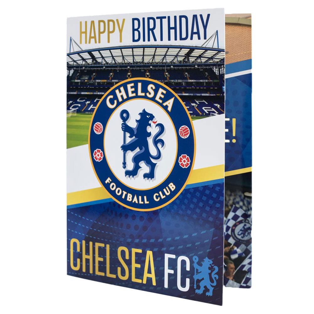 Chelsea FC Musical Birthday Card