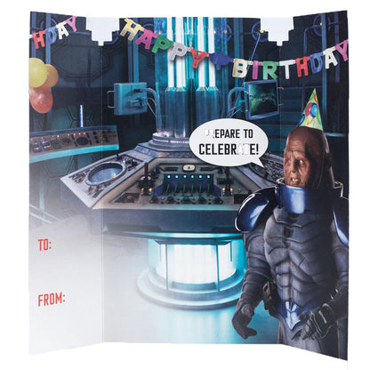 Doctor Who Tardis Birthday Card