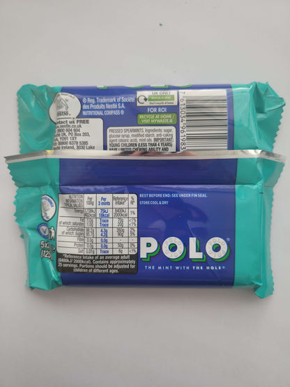 Nestlé Polo Spearmint Multipack, 5 x 25 g