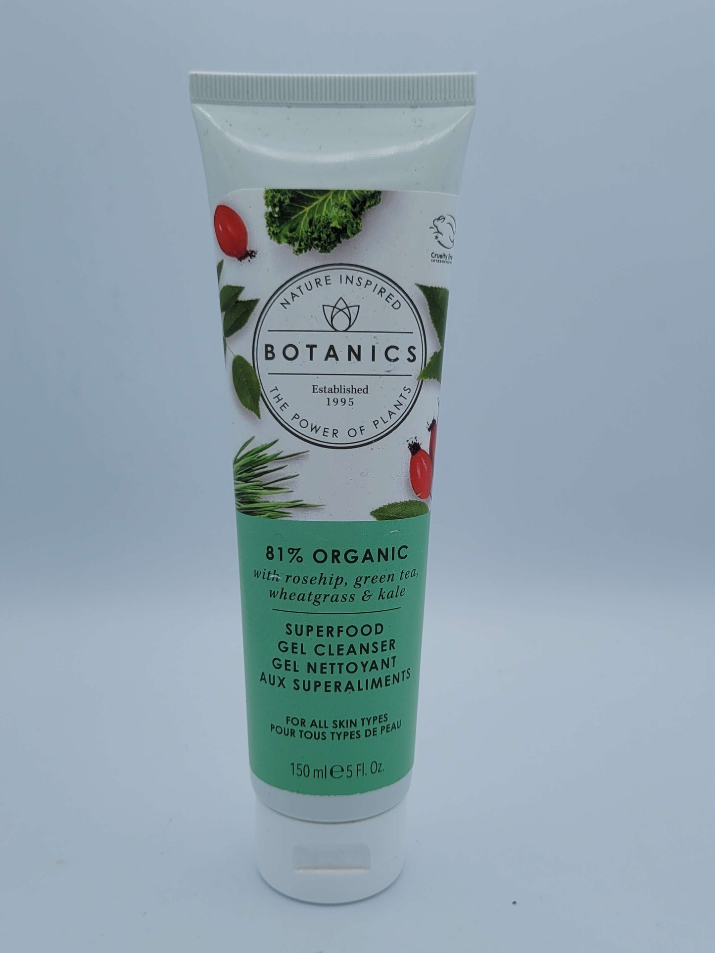 Botanics Superfood Organic Gel Cleanser