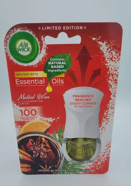 Air Wick Plug In Refill Kit Mulled Wine Scent