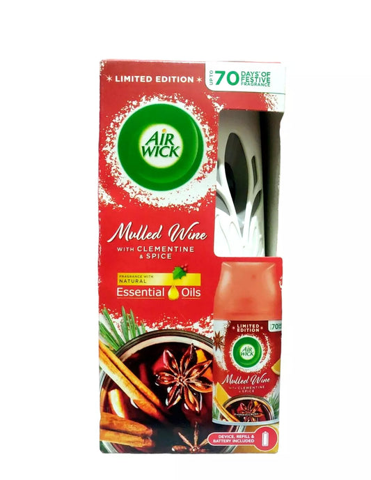 Air Wick Freshmatic Autospray Kit Mulled Wine