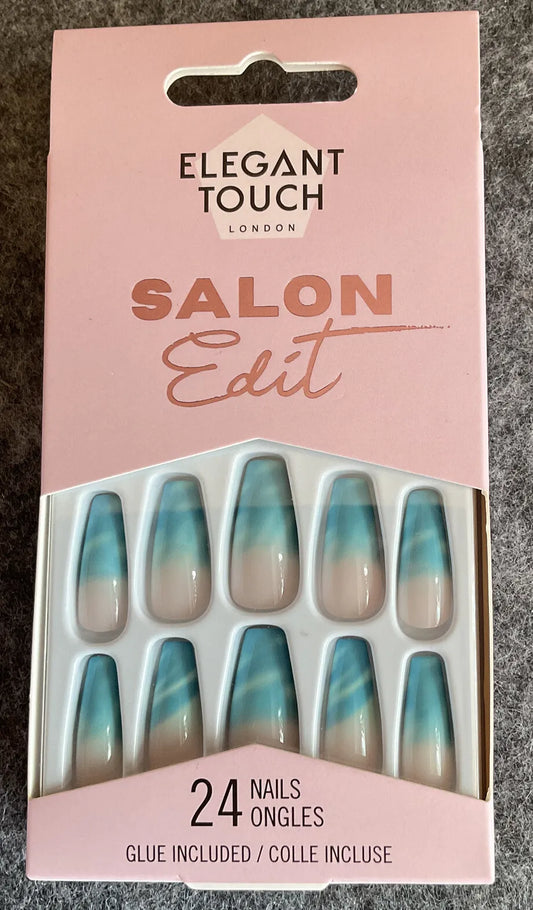 Elegant Touch Salon Edit False Nails - Wave Maker