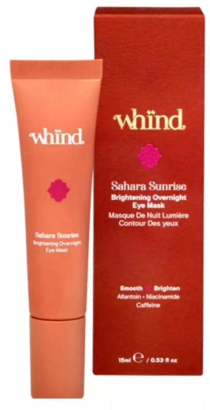 Whind Sahara Sunrise Brightening Overnight Eye Mask