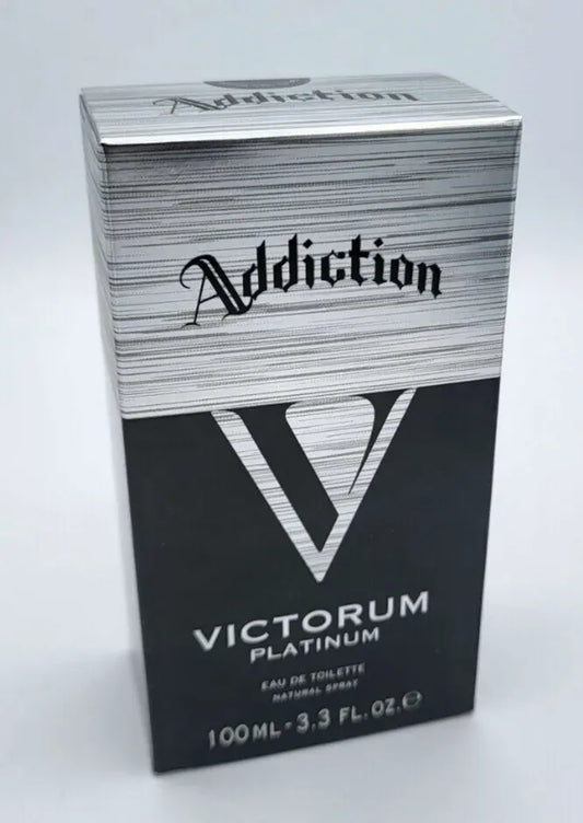 Addiction Victorum Platinum Eau De Toilette Aftershave 100ml