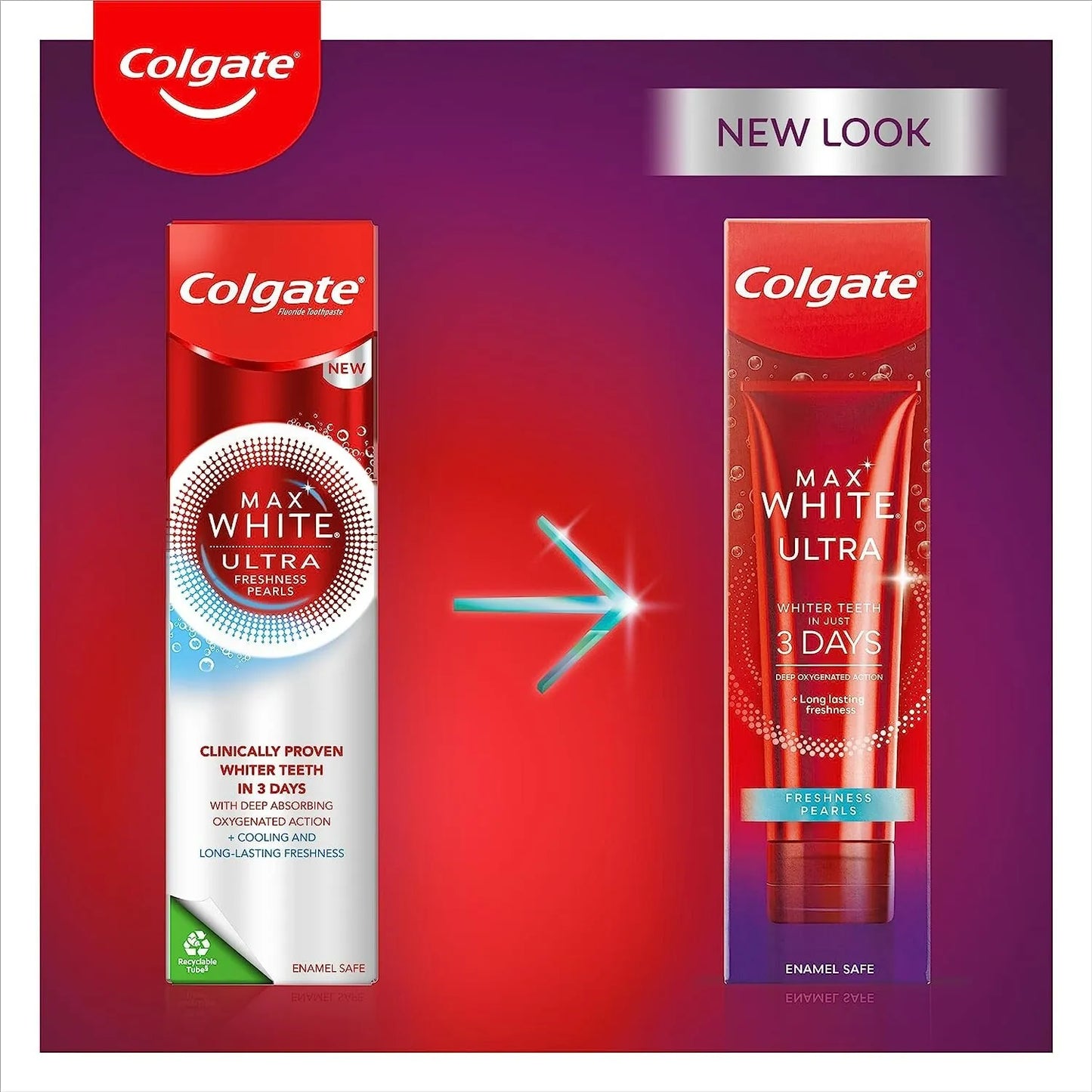 Colgate Max White Ultra Freshness Pearls Teeth Whitening Toothpaste 75ml