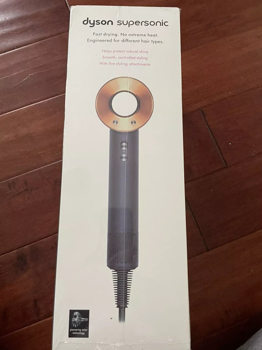 Dyson Supersonic Hair Dryer HD08 Blue Special Edition Prussian Blue/ Rich Copper.