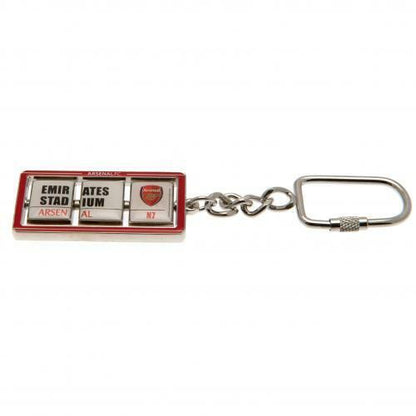 Arsenal FC Football Club Team Spinner Keyring Emirates Stadium