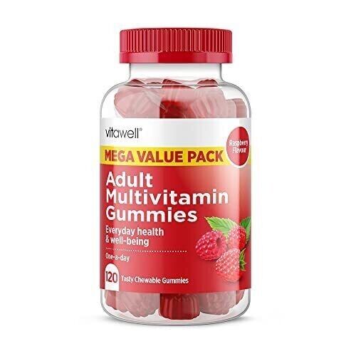 Vitawell Adult Multivitamin 120 Gummies Raspberry Flavour – HannWorld