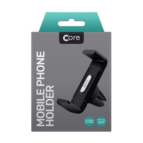 CORE Air Vent Phone Holder Black